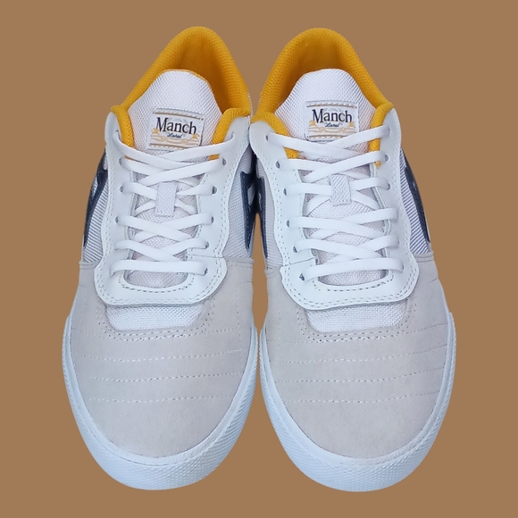 Lakai Other - Lakai Cambridge "Manch Pack" White/Navy/Gold 10.5 EUC